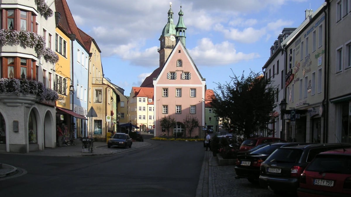 Ortsansicht von Auerbach in der Oberpfalz
