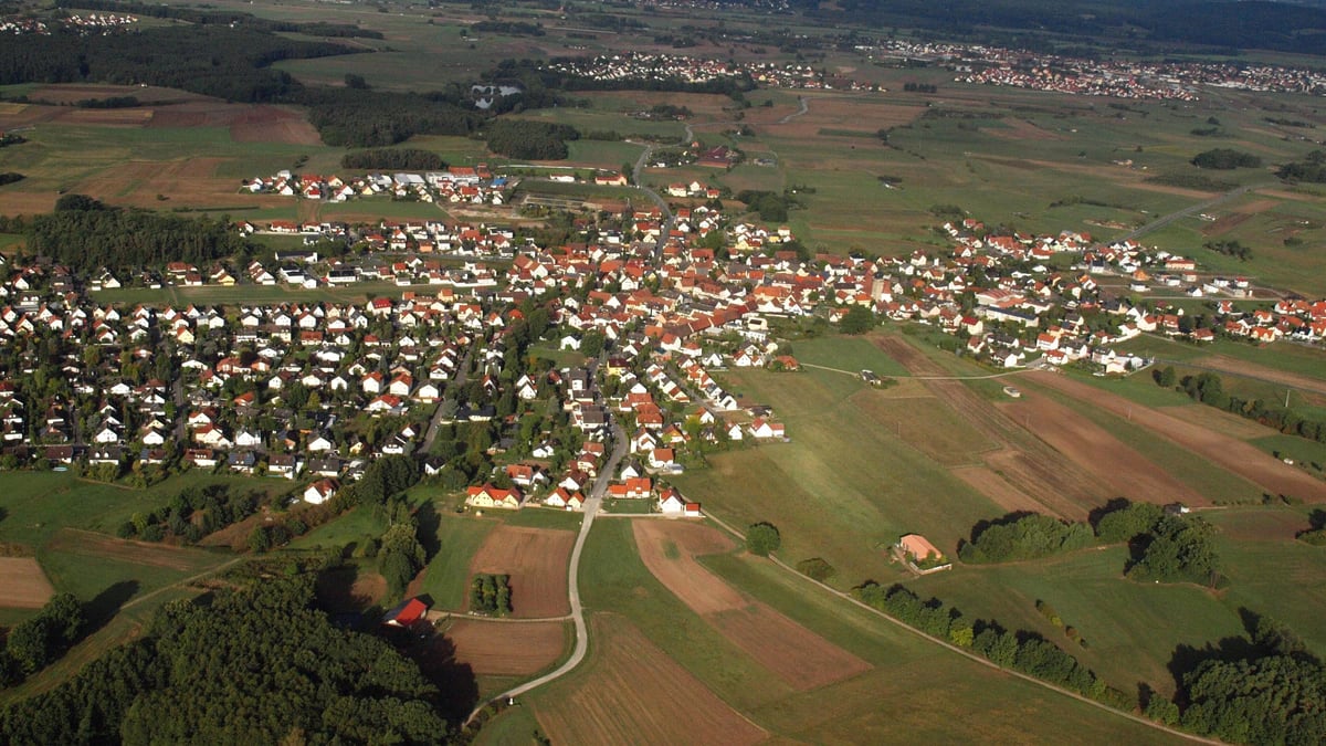 Ortsansicht von Langensendelbach