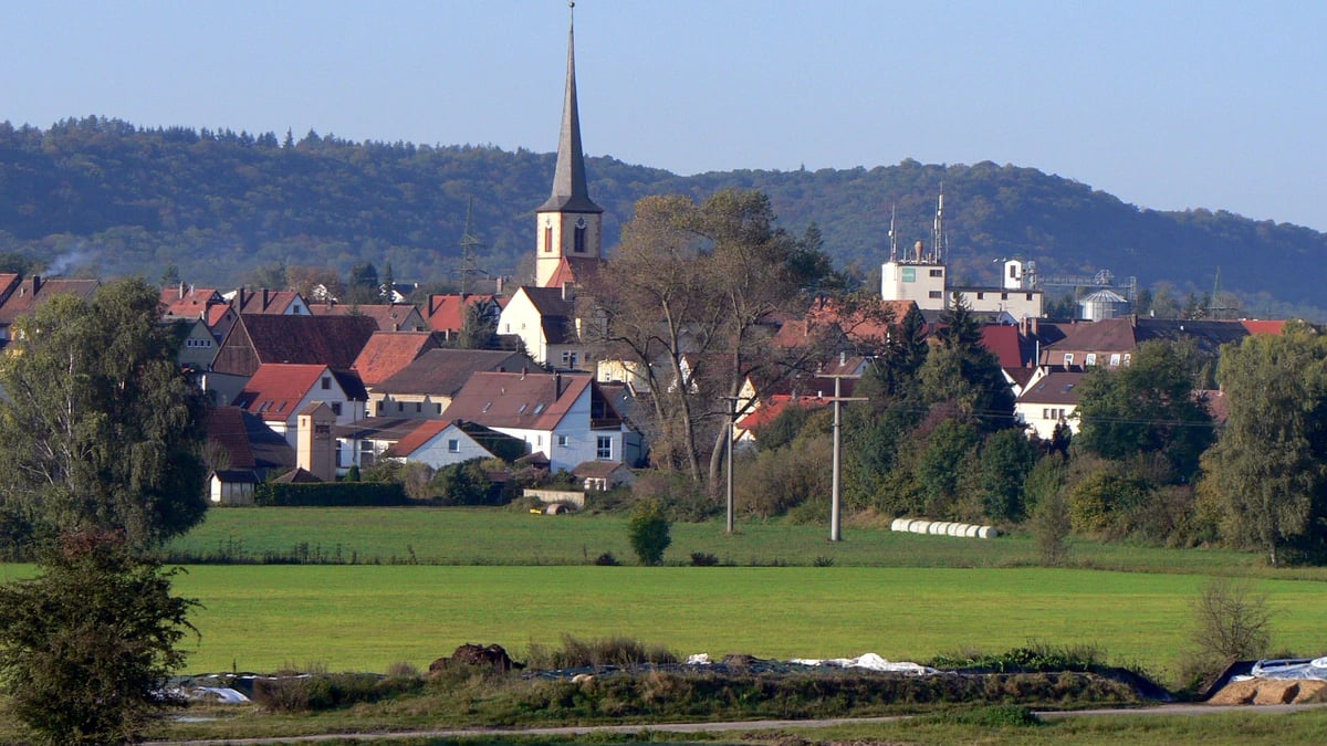 Ortsansicht von Markt Bibart