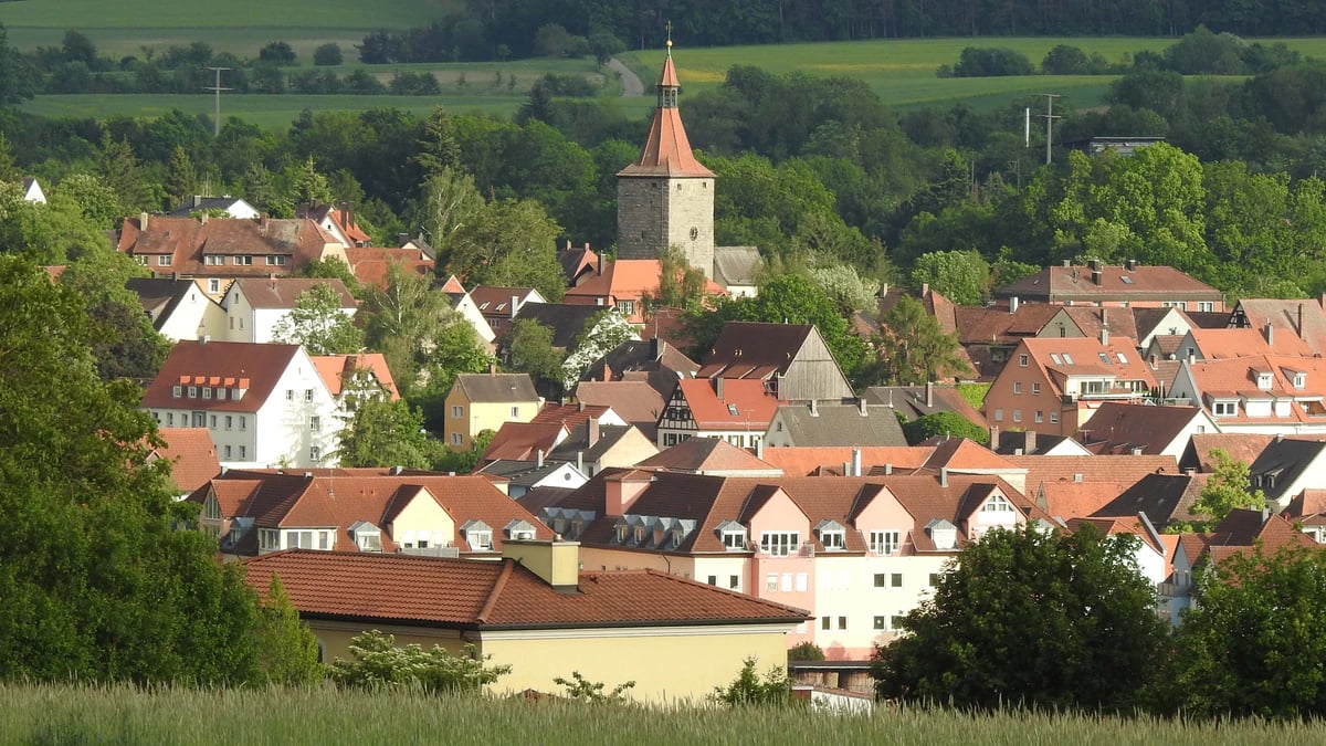 Ortsansicht von Neustadt an der Aisch