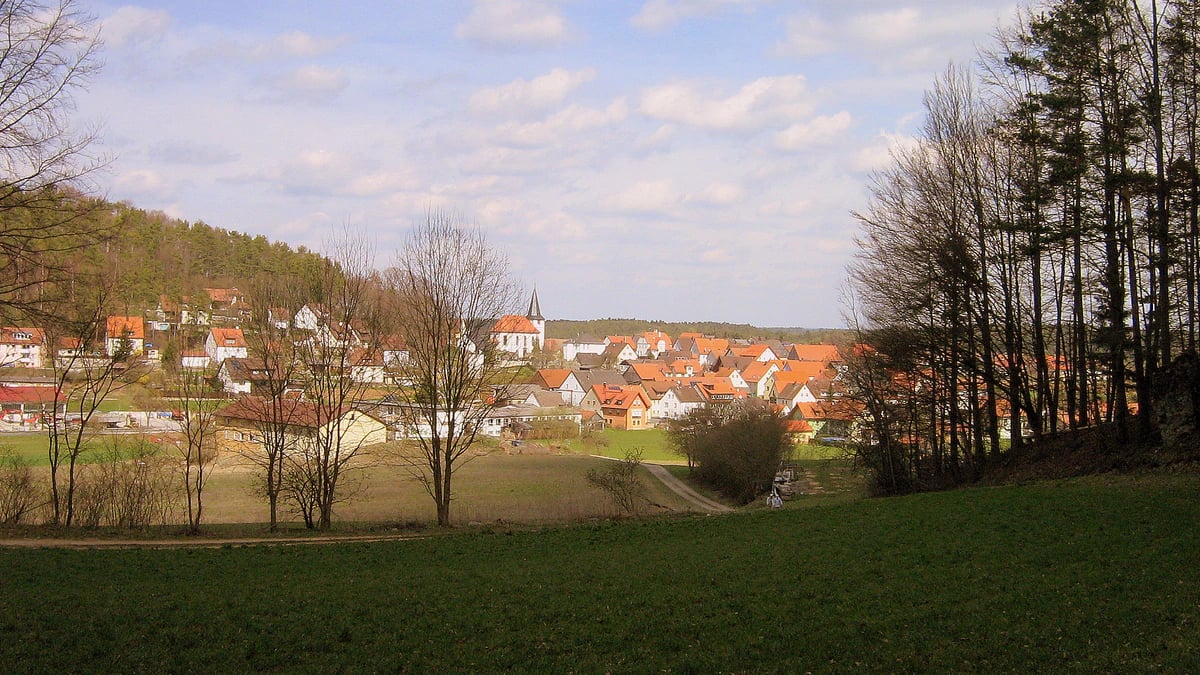 Ortsansicht von Plech