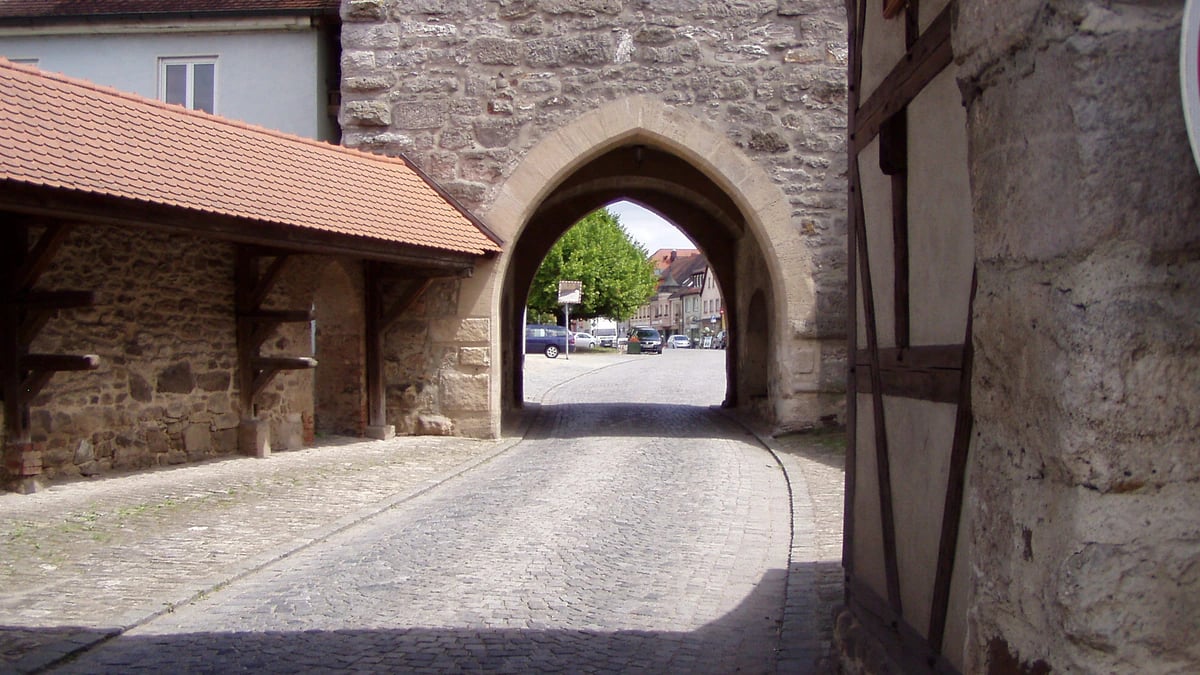 Ortsansicht von Schlüsselfeld