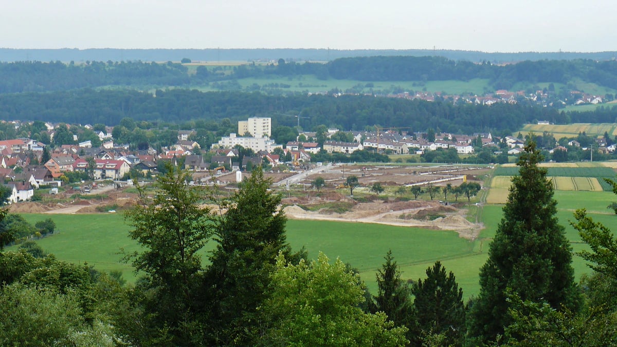 Ortsansicht von Schönaich
