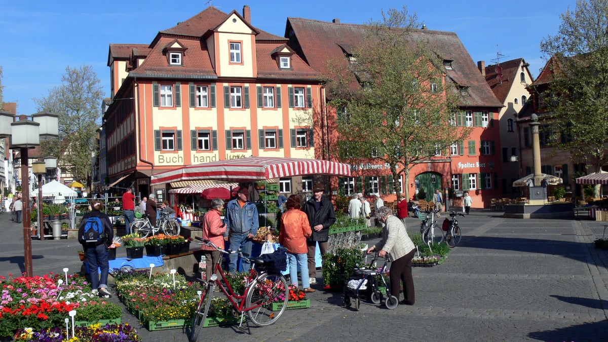 Ortsansicht von Schwabach